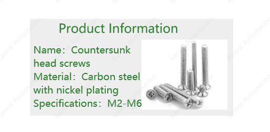 Electronic screws M3*4